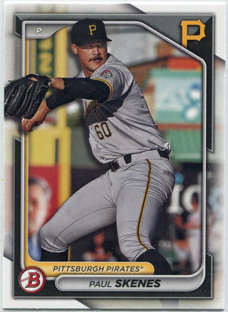 Paul Skenes 2024 Bowman Prospects Card #BP-125