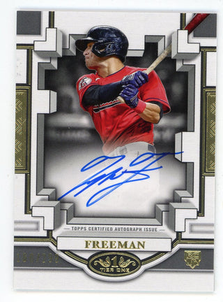 Tyler Freeman 2023 Topps Certified Break Out Autograph Card #BOA-TF1