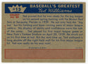 Ted Williams 1959 Fleer Baseball Card #13 1939 - Ted Shows He Will Stay