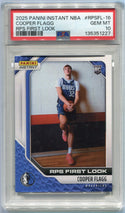 Cooper Flagg 2025 Panini Instant NBA RPS First Look RC #RPSFL-16 PSA Graded 10