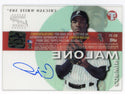 Corwin Malone Autographed 2002 Topps Pristine #PE-CM