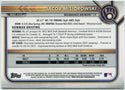 Jacob Misiorowski 2022 Bowman Draft Chrome RC #BDC-132