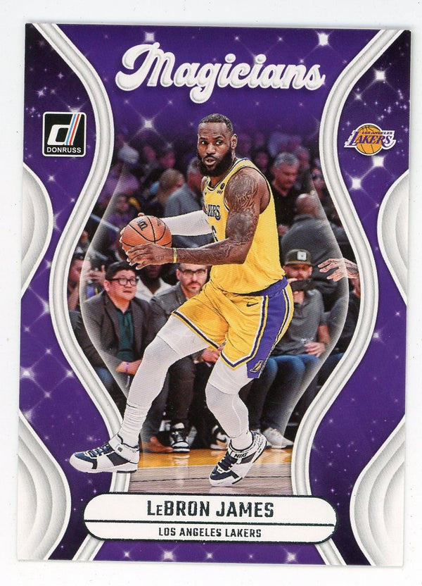 Lebron James 2023-24 Panini Donruss Magicians #10