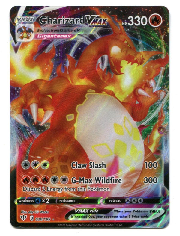 Charizard VMAX 020/189 Swsh03 Darkness Ablaze Holo