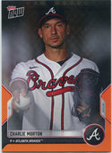 Charlie Morton 2022 Topps Now Orange Parallel Card #OD-236 3/5