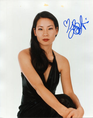 Lucy Liu Autographed 8x10 Photo