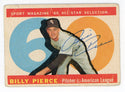 Billy Pierce Autographed 1960 all Star Selection Card #571