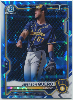 Jeferson Quero 2021 Bowman Chrome Sapphire RC #BCP-181