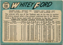 Whitey Ford 1965 Topps Card #330