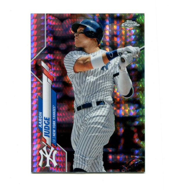 Aaron Judge 2020 Topps Silver Chrome #50 Card