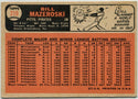 Bill Mazeroski 1966 Topps Card #210