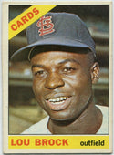 Lou Brock 1966 Topps Card #125