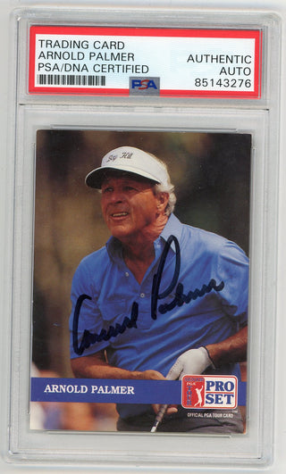 Arnold Palmer Autographed 1992 PGA Tour Card PSA Authentic Auto