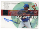 Irvin Guzman 2002 Topps Pristine Autographed Card #PE-IG
