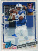 Anthony Richardson 2023 Panini Clearly Donruss Rated Rookie Autographed Case Hit Parallel RC #52