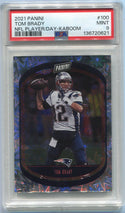 Tom Brady 2021 Panini NFL Player Of The Day Kaboom Parallel Card #100 PSA Graded 9 22/99
