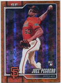 Joel Peguero 2026 Topps All-Star Game Orange Foil RC #474 8/25