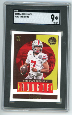 CJ Stroud 2023 Panini Legacy #152 SGC 9