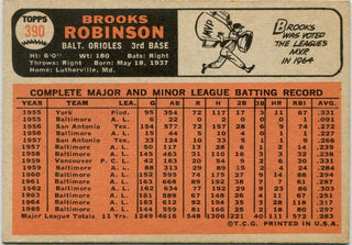 Brooks Robinson 1966 Topps Card #390