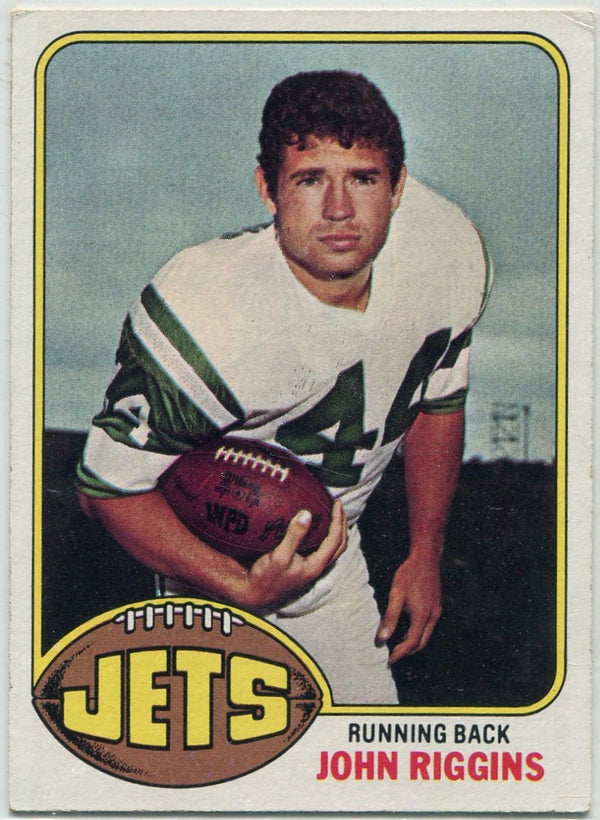 John Riggins 1976 Topps Card #305