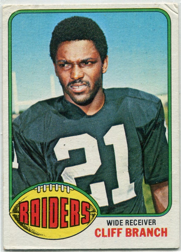 Cliff Branch 1976 Topps Card #173
