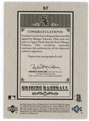 Shingo Takatsu Autographed 2005 Upper Deck Origins #ST