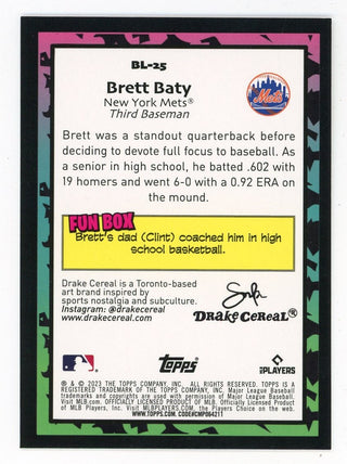Brett Baty 2023 Topps BL #BL-25 Card