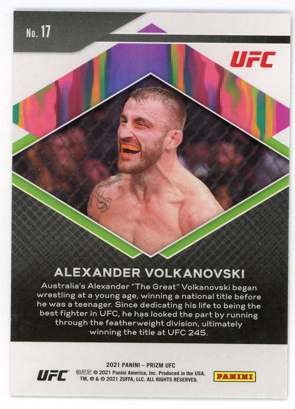 Alexander Volkanovski 2021 Panini Prizm #17