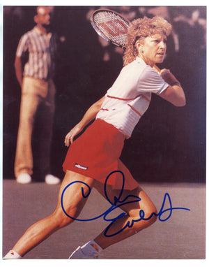 Chris Evert Autographed 8x10 Photo