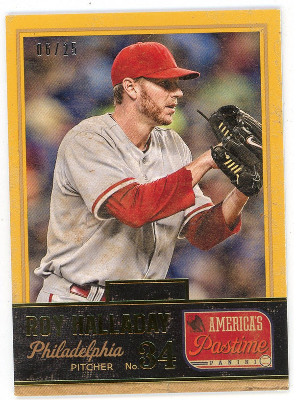 Roy Halladay 2013 Panini America's Pastime #76