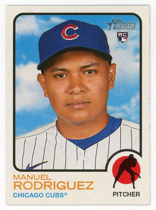 Manuel Rodriguez 2022 Topps Heritage #291 Card