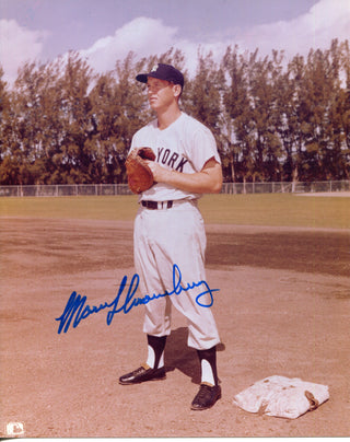 Marv Throneberry Autographed 8x10 Baseball Photo