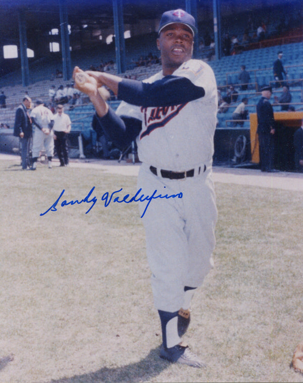 Sandy Valdespino Autographed 8x10 Baseball Photo