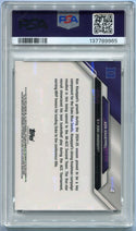 Kon Knueppel 2024 - 2025 Bowman Now U March Madness NCAA Logo Parallel Card #4 11/25 PSA Graded 10