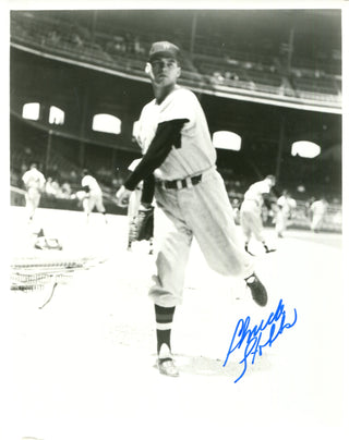 Chuck Stubbs Autographed 8x10 Baseball Photo