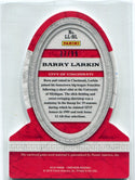 Barry Larkin 2016 Pantheon Baseball Local Lore Bat Relic Card #LL-BL 37/99