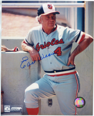 Earl Weaver Autographed 8x10 Photo