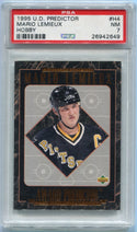 Mario Lemieux 1995 Upper Deck Predictor Card #H4 PSA Graded 7