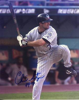 Chris Stynes Autographed 8x10 Baseball Photo