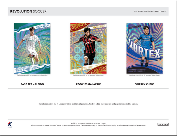 2026 Panini Revolution K League Soccer Hobby Box