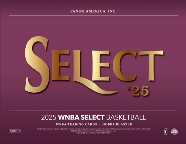 2025 Panini Select WNBA Basketball Hobby Blaster Box