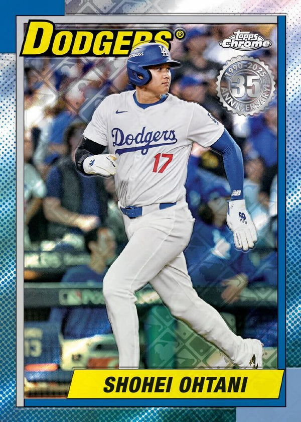 2025 Topps Chrome Baseball Logofractor Edition Box (2 Exclusive Logofractor Chrome Packs)