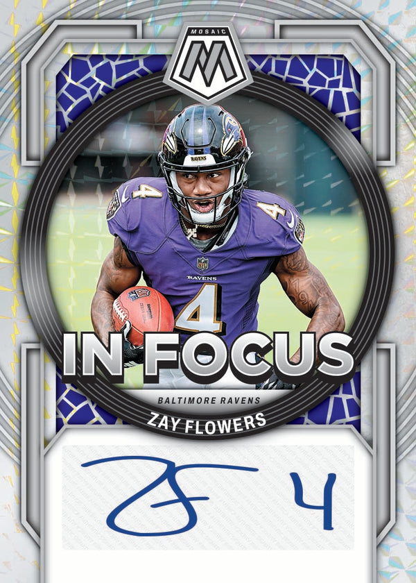 Zay Flowers Autographed Custom Ravens Jersey – Great Moments Sports Cards