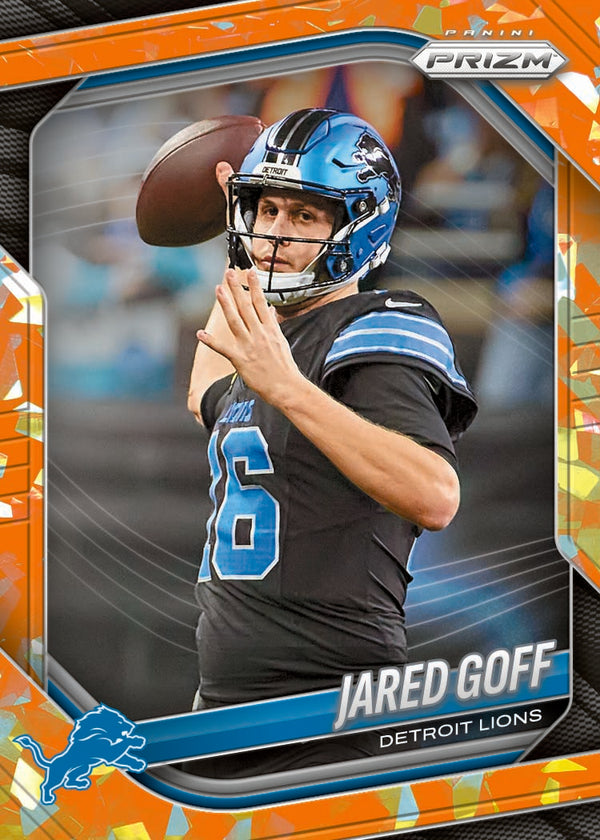 2025 Panini Prizm Football Hobby Blaster Box (Exclusive Orange Ice Prizms)