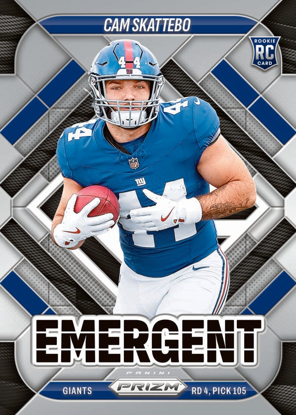 2025 Panini Prizm Football Hobby Blaster Box (Exclusive Orange Ice Prizms)