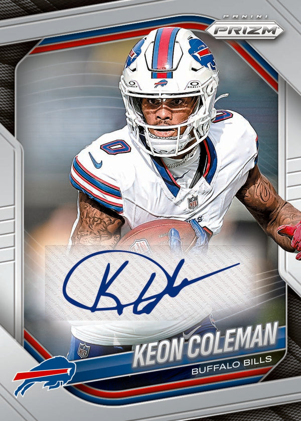2025 Panini Prizm Football Hobby Blaster Box (Exclusive Orange Ice Prizms)