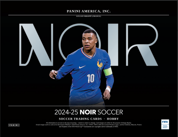 2024-25 Panini Noir Soccer Hobby 3-Box Case