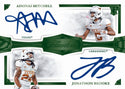 2024 Panini National Treasures Collegiate Football Trading Card Hobby Box