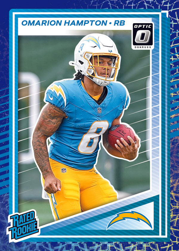 2025 Panini Donruss Optic Football Hobby Blaster Box (3 Exclusive Blue Scope Parallels)