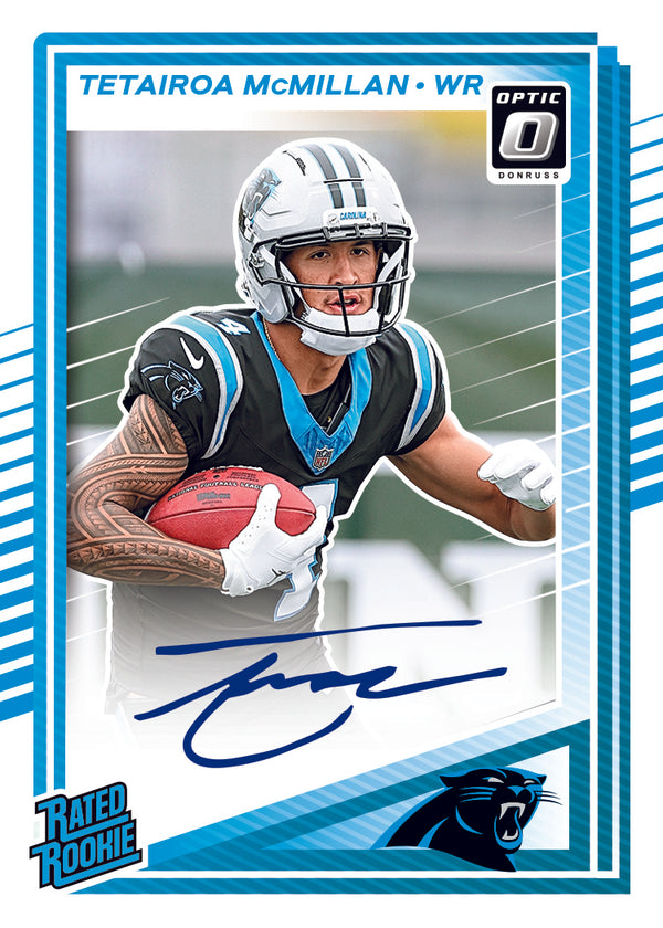 2025 Panini Donruss Optic Football Hobby Blaster Box (3 Exclusive Blue Scope Parallels)